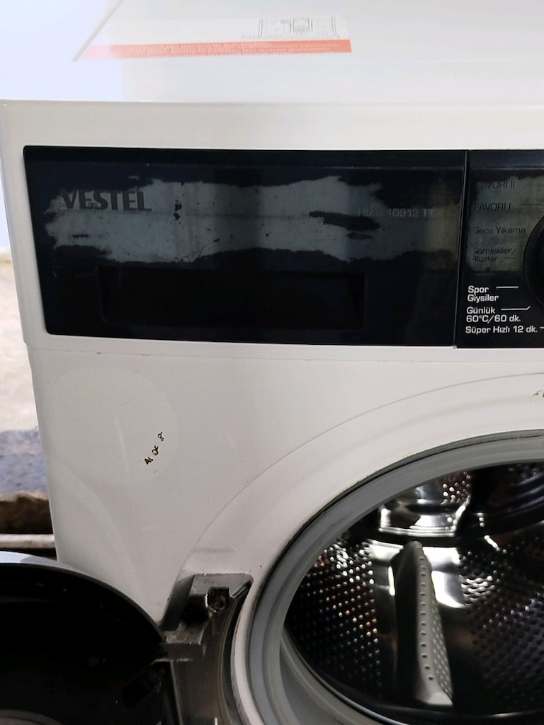 VESTEL 10 KG ÇAMAŞIR MAKİNESİ İZMİR İÇİ 3 AY GARANTİMİZ VARDIR - 5