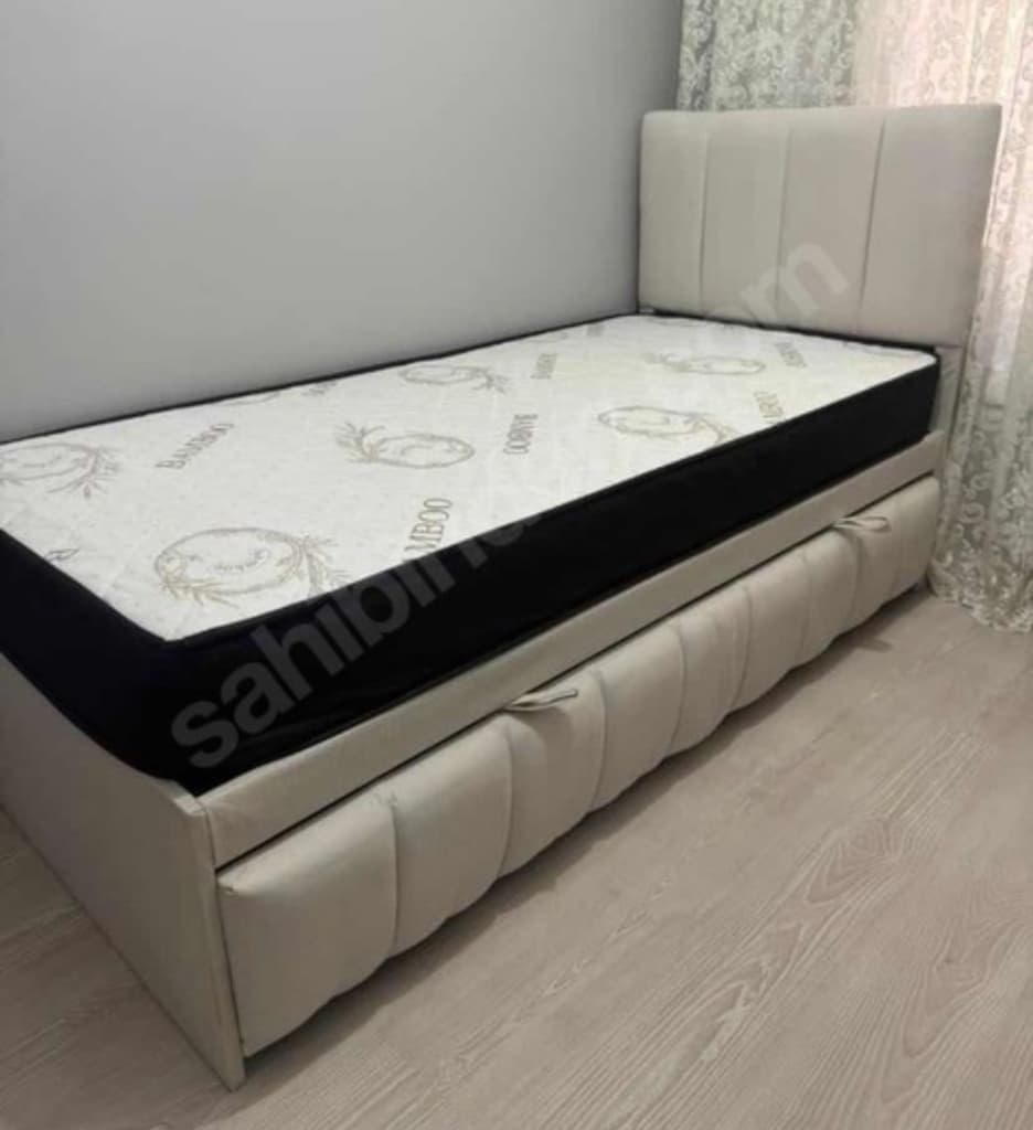 YAVRULU BAZA 2 ADET YATAK İMALATTAN SIFIR - 7