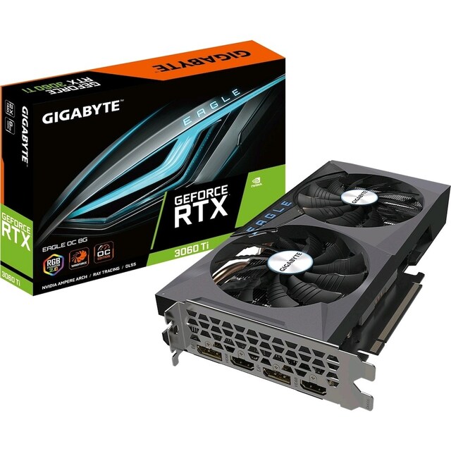 GIGABYTE GeForce RTX 3060 Ti EAGLE OC 8GB GDDR6