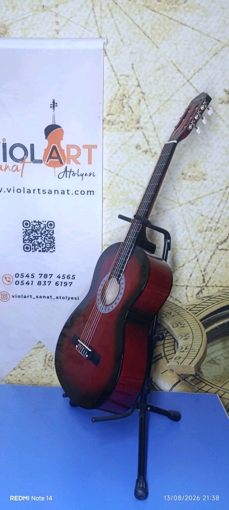 öğrenci üstü sap ayarlı klasik gitar - 2