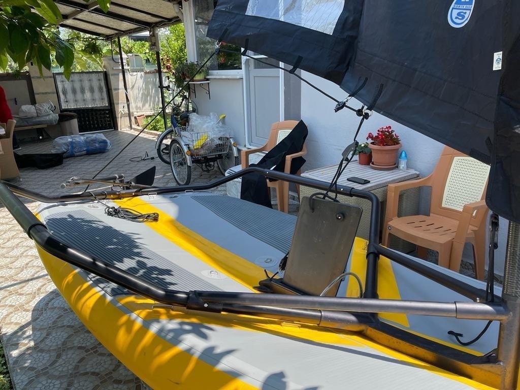 Yelken halatı şişme Tiwal 3.2 7SQM yelken ile - 6