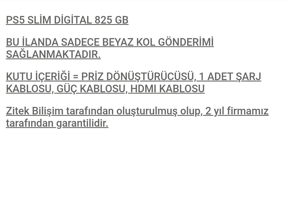 PlayStation 5 Satılık - 2