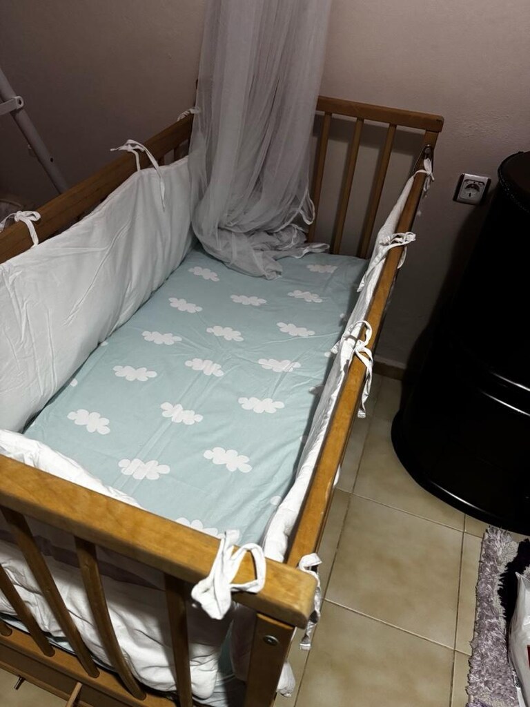 ASANSÖRLÜ AHŞAP BEBEK BEŞİĞİ - 4
