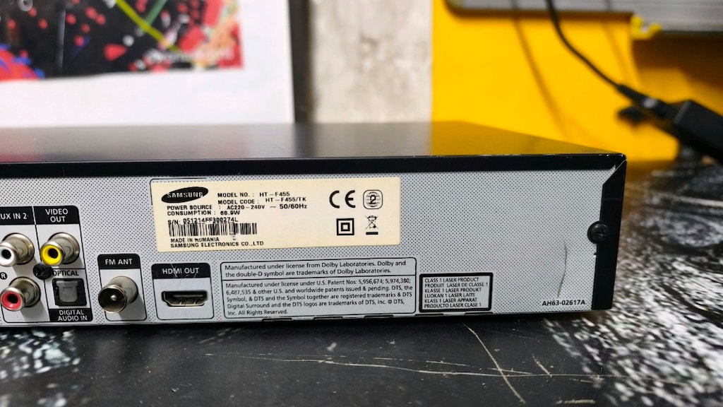 Samsung HT-F455 Ev Sinema Sistemi Sorunsuz Çalışıyor Açıklamayı Okuyun - 5
