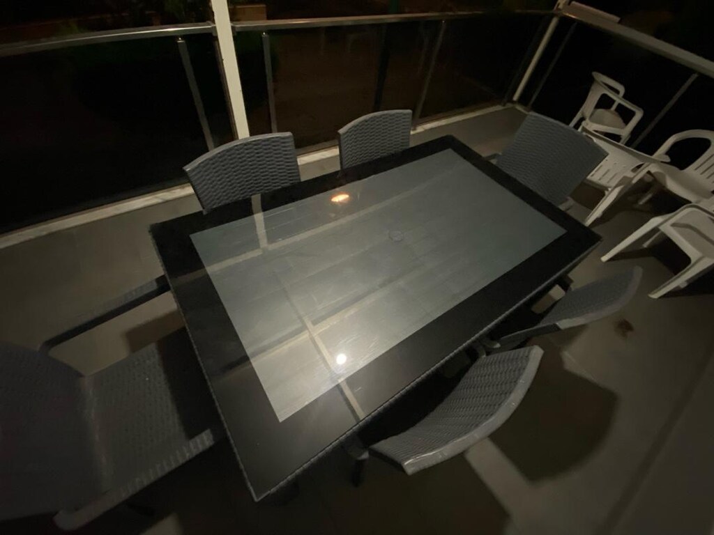 6 Sandaliyeli Cam Masa, Rattan Balkon Takımı - 3