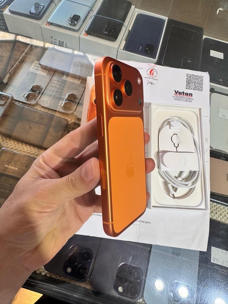 *İPHONE 17 PRO 256 GB PİL %100 DEVİR 107 21 AY GARANTİLİ VATAN FATURAL - 2