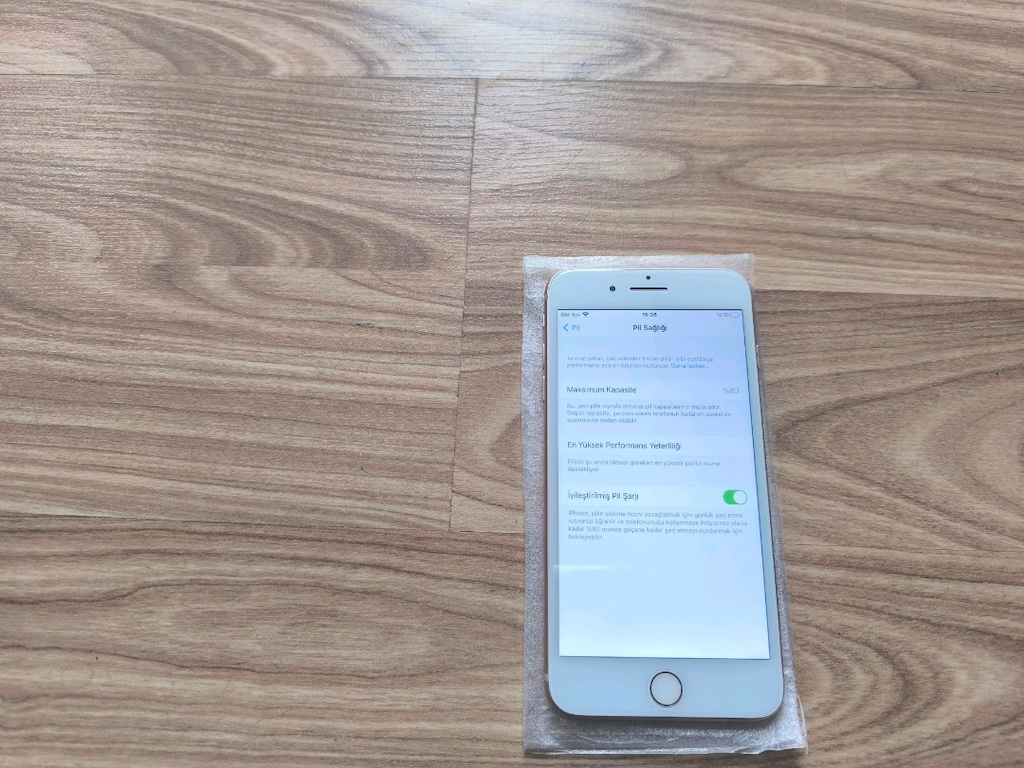 İPHONE 8 PLUS 64GB GOLD TR FUL KUTU TAKAS KAPİDA ODEME - 5