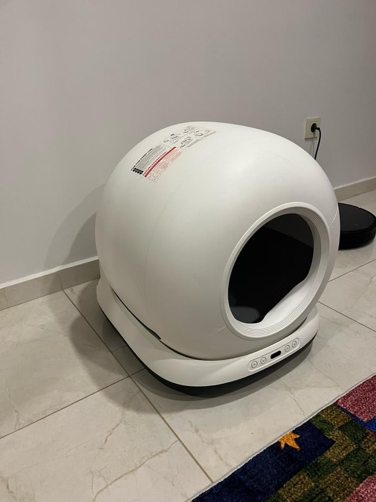 kameralı otomatik kedi tuvaleti - Haustier CB002 model - 2