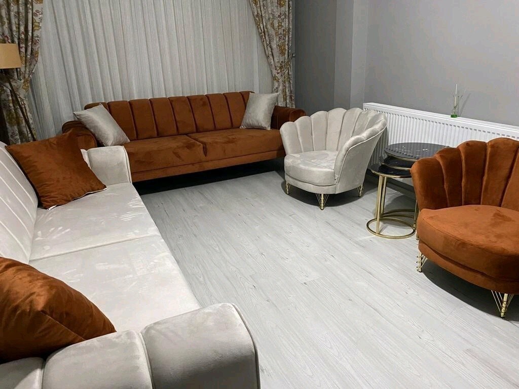 Sıfır ürün chester oturma grubu kapıda ödeme - 7