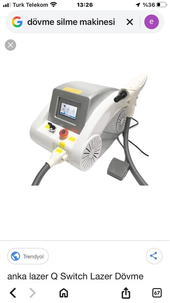 Qswitch dövme silme cihazı - 3