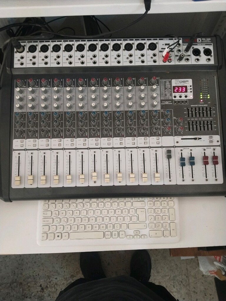 12 kanal deck mixser - 2