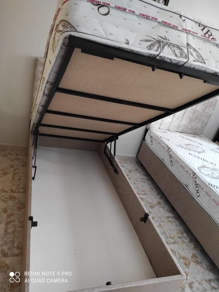 ultra lüks tek kişilik 90x190 baza başlık yatak sıfır ürün dev kampany - 13