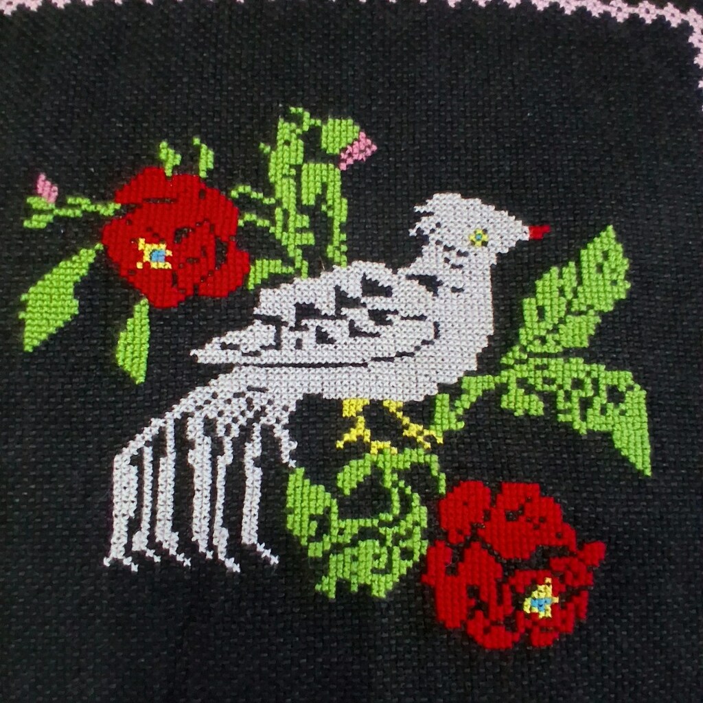 Vintage Kanaviçe (Etamin) Kutlu Duvar Panosu - 2