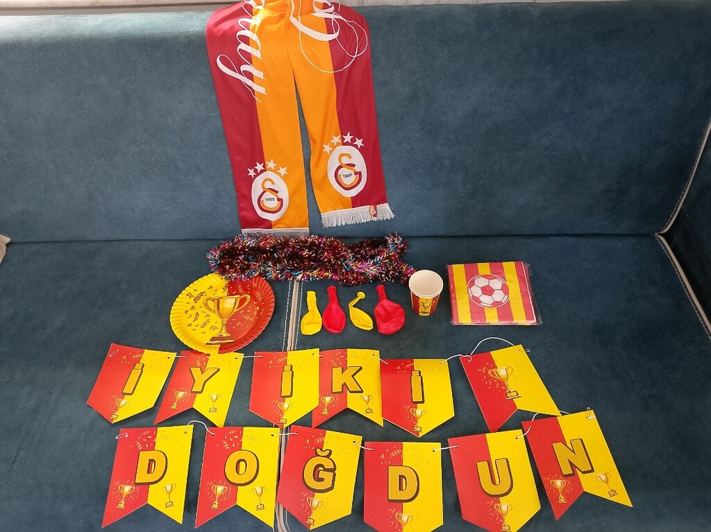 Galatasaray doğum günü süsleri - 2