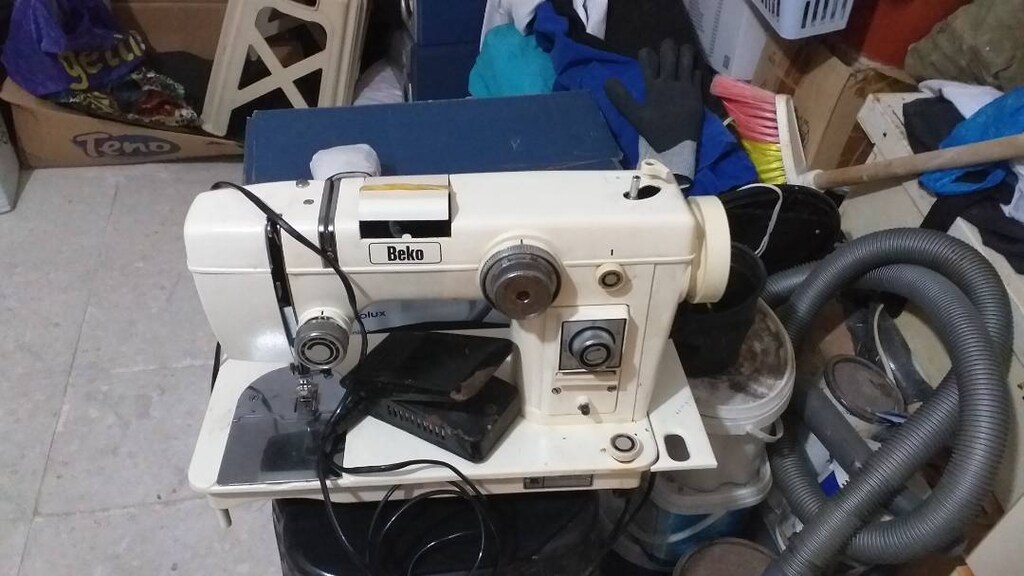 Parça Amaçlı Beko 802 Dikiş makinası Bakım yapılması gerekiyor MOTORU - 3