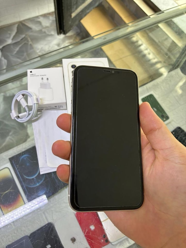 MÜHENDİSCELLDEN YURTİÇİ İPHONE 11 BEYAZ RENK PİL %100 - 3