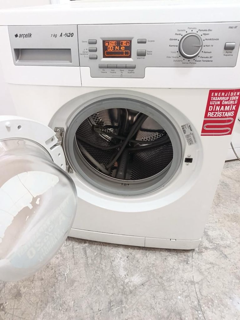 SIFIR AYARINDA ARÇELİK 7 kg ÇAMAŞIR MAKİNESİ SERVİS GARANTİLİ KURULUM - 2