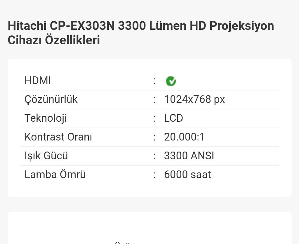 sifir projeksiyon - 15