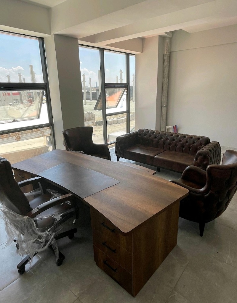Ofis Mobilya Takımı imalat, patron Masa Takımı full set - 4