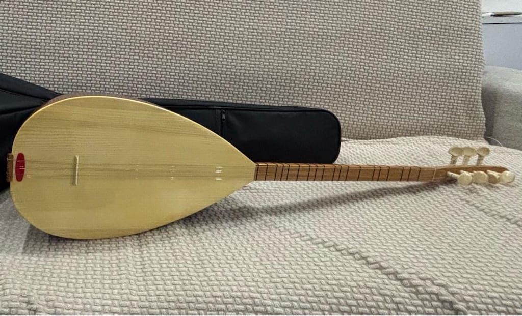 YARI PRO CEVİZ KISA SAP BAĞLAMA + ORJ KILIF SIFIR AYARINDA HATASIZ - 8