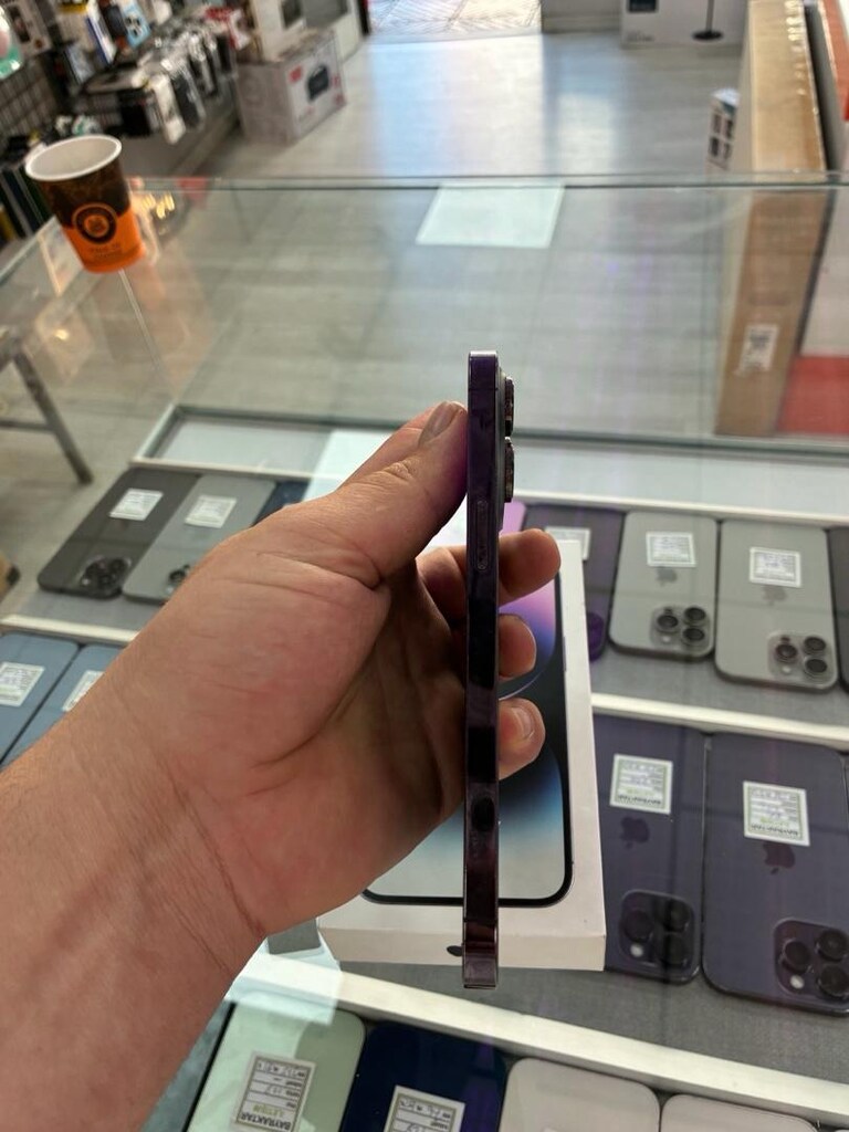 İPHONE 14 PROMAX PİL DURUMU 85 128 GB HAFIZA KUTU FATURA MEVCUT - 4