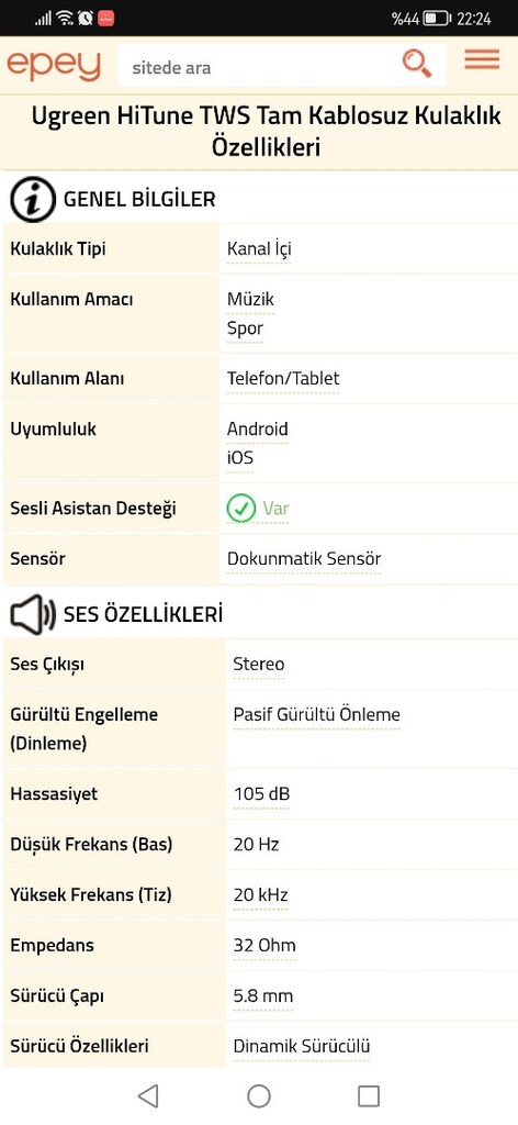 Bluetooth Kablosuz Kulaklık - 6