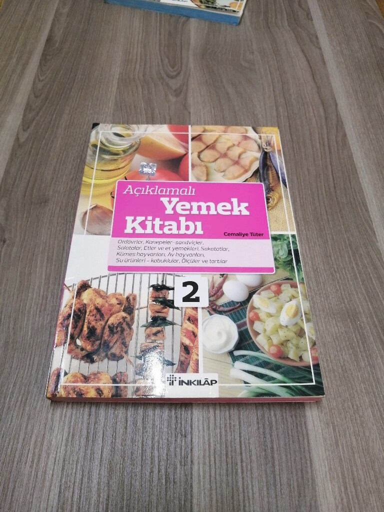 5 adet yemek kitabı 150 tl - 3