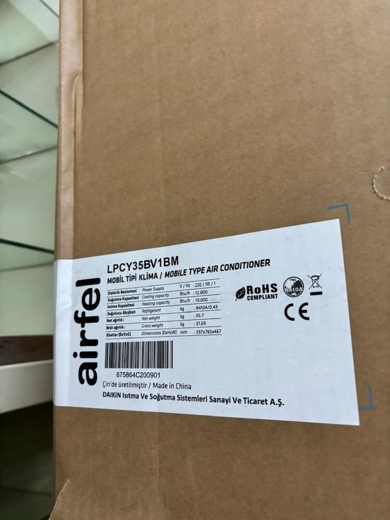 Airfel 12000 Btu Mobil Klima - 7