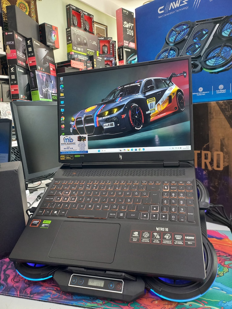 HATASIZ!!! ACER NİTRO RYZEN 7 8845HS 16 GB RAM DDR5 RTX 4060 - 3