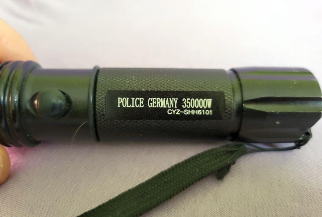 Şarjlı El Feneri Police Germany - 4