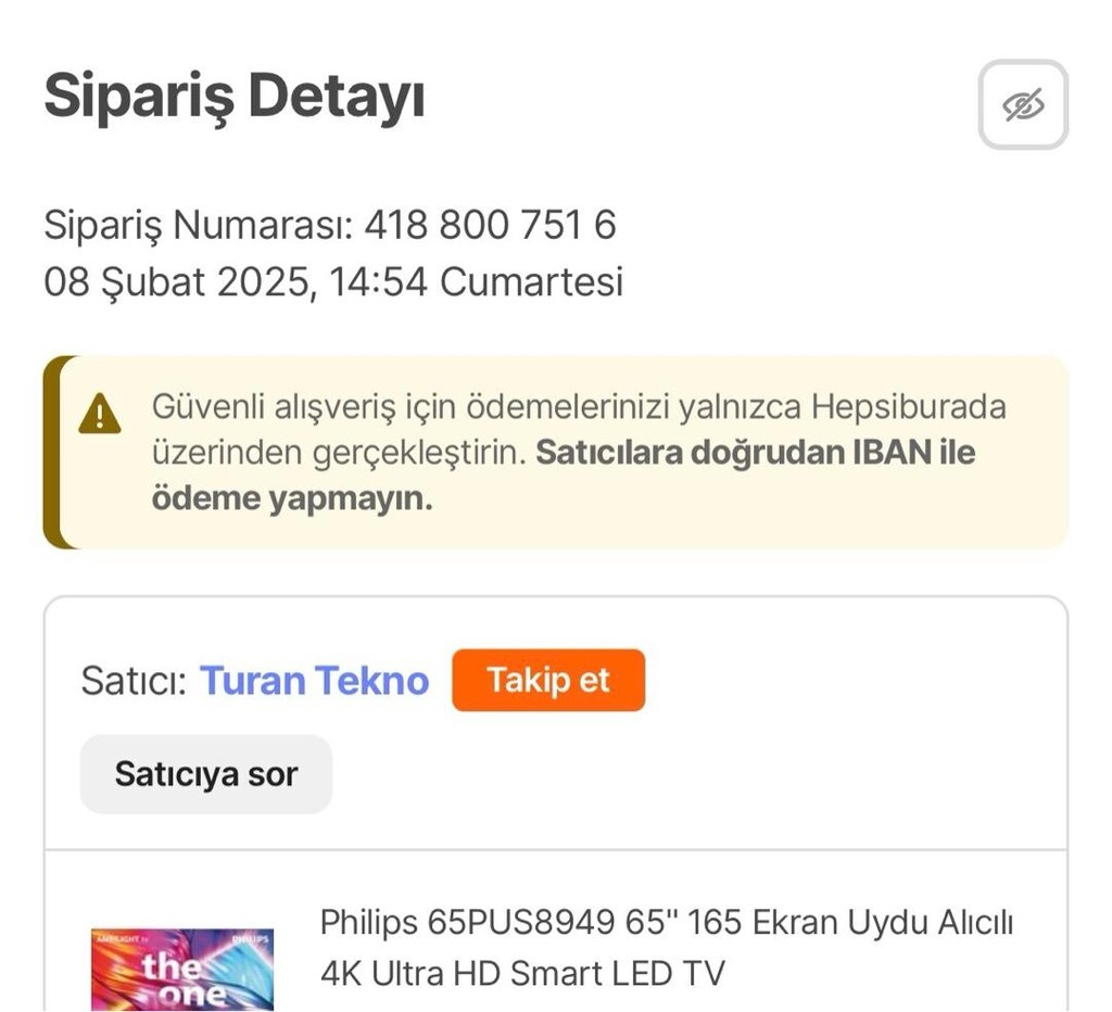 Philips The One 65PUS8949 (65" / 165 Ekran) - Faturalı & Garantili - 3
