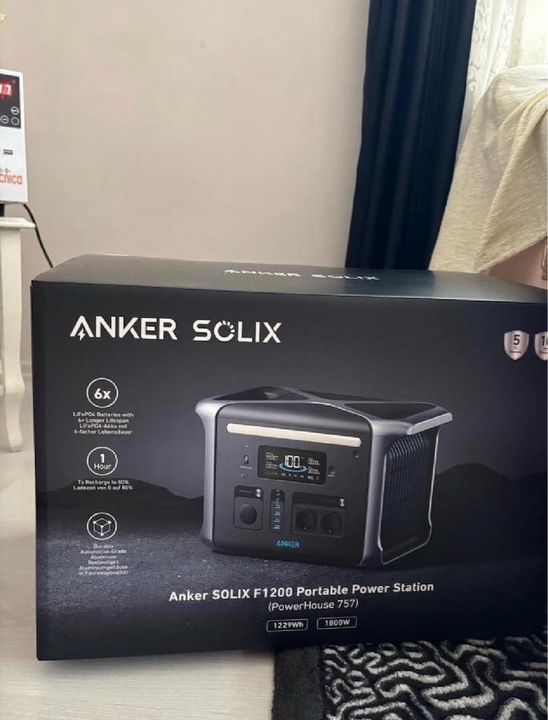 Tertemiz/Garantili Anker SOLİX F1200 Güç İstasyonu - 3