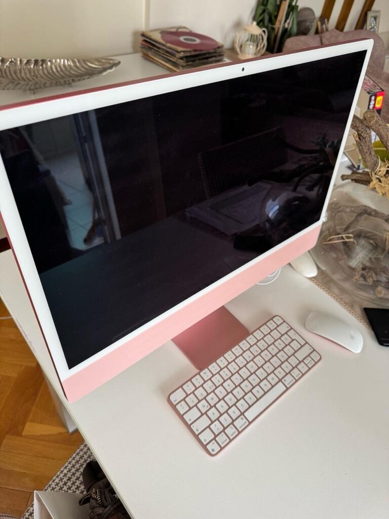 Apple iMac 24” M1 2021 – 8 GB RAM – 256 GB SSD – Retina 4.5K – Pembe - 2