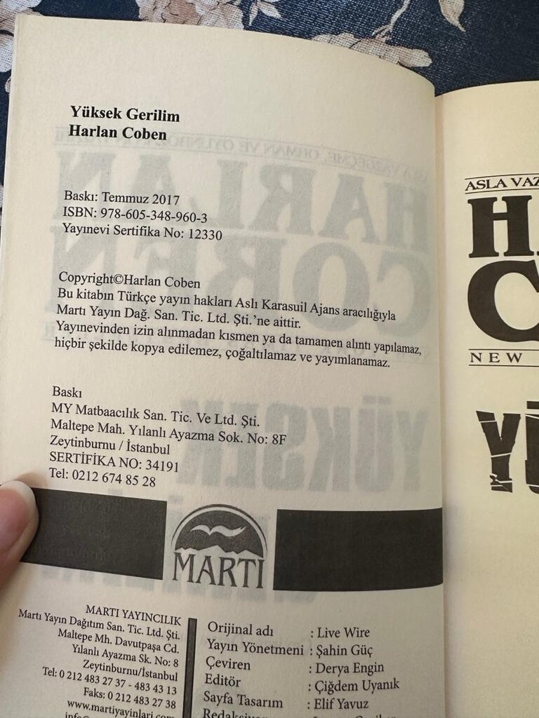Yüksek Gerilim Polisiye Kitap - 3