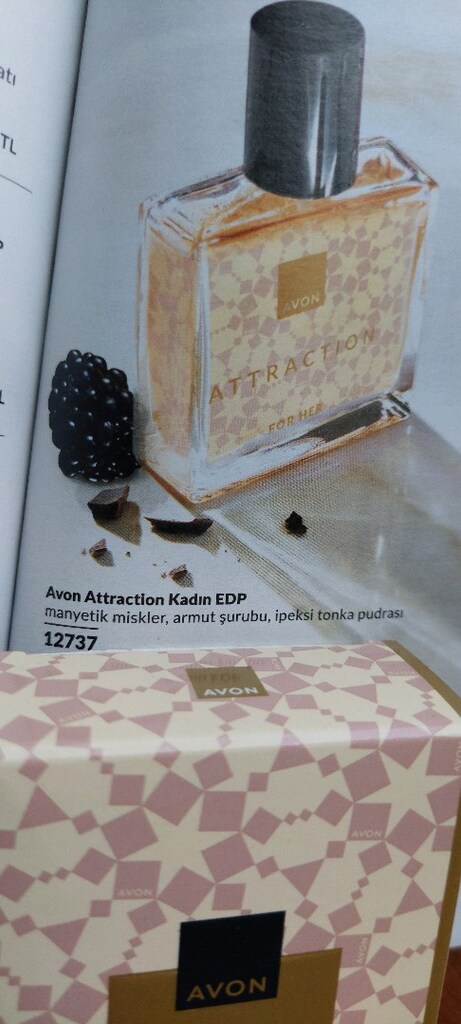 KADIN PARFUM ATTRACTION 30 ML AVON SIFIR AMBALAJDA ORJINAL KARGO VAR - 3