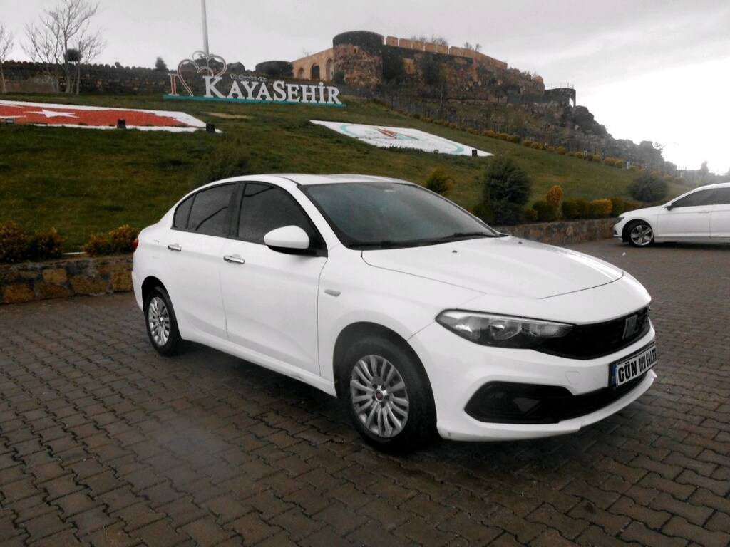 2021 MODEL FİAT EGEA 1.3 MULTJET YENİ KASA YENİ LOGOLU HATASIZ BOYASIZ - 2