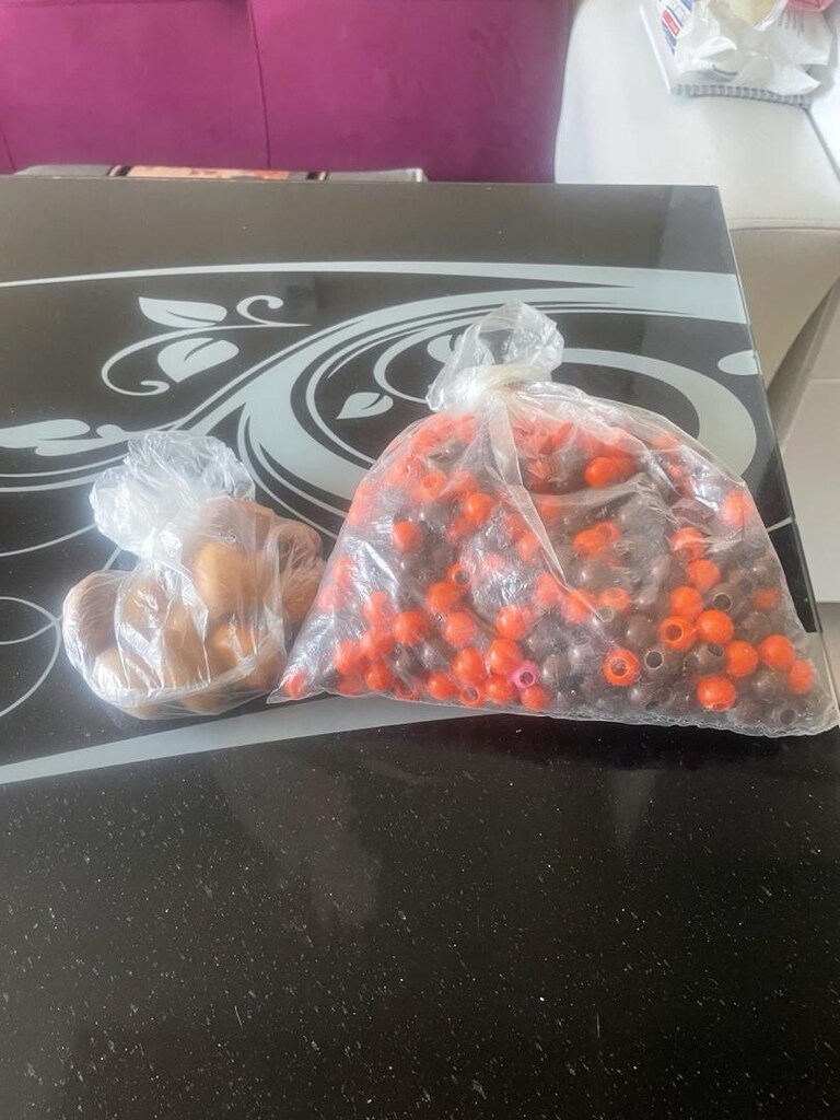 plastik boncuk ve ahşap boncuk - 3