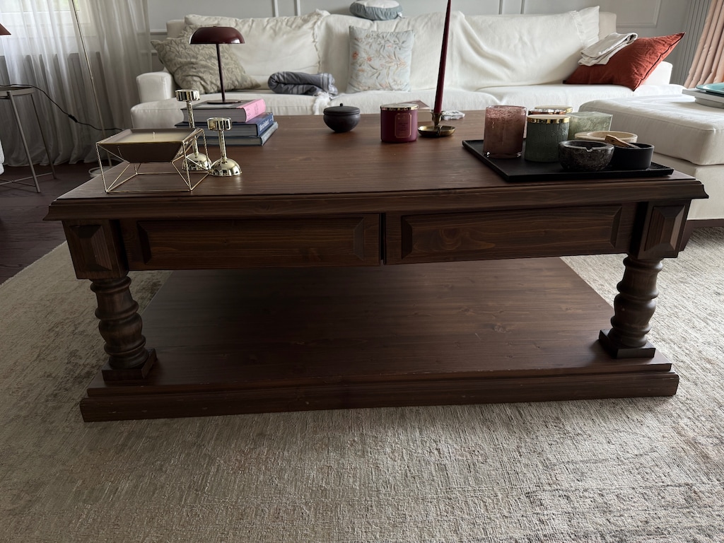 Kuta Home Masif Ahşap Orta Sehpa - 2