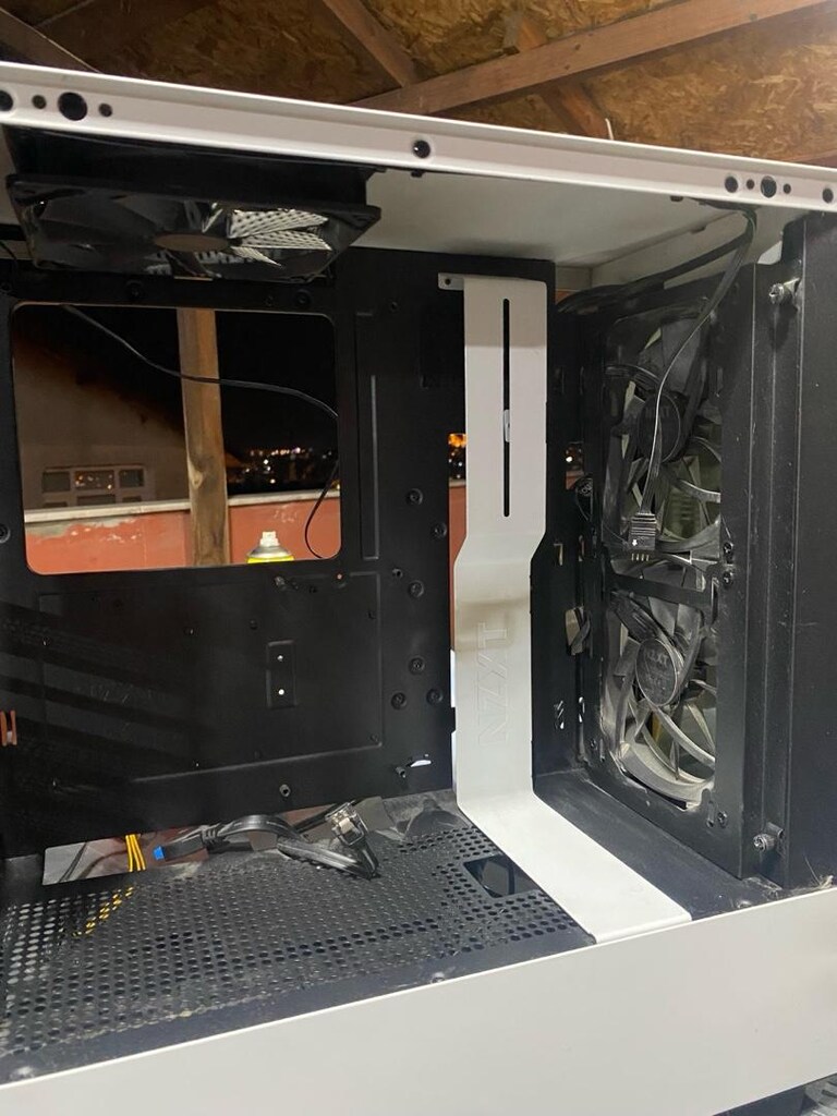 Nzxt H510 Elite Beyaz Kasa Temperli Cam - 2