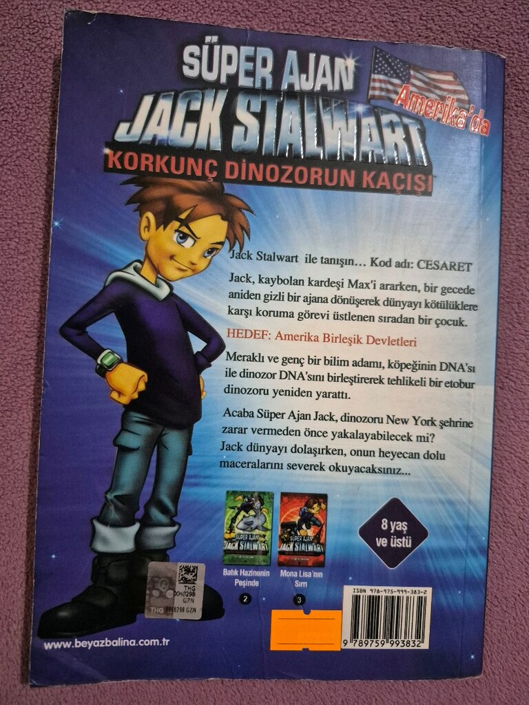 Süper Ajan Jack Stalwart - Korkunç Dinozorun Kaçışı - Elizabeth Singer - 2