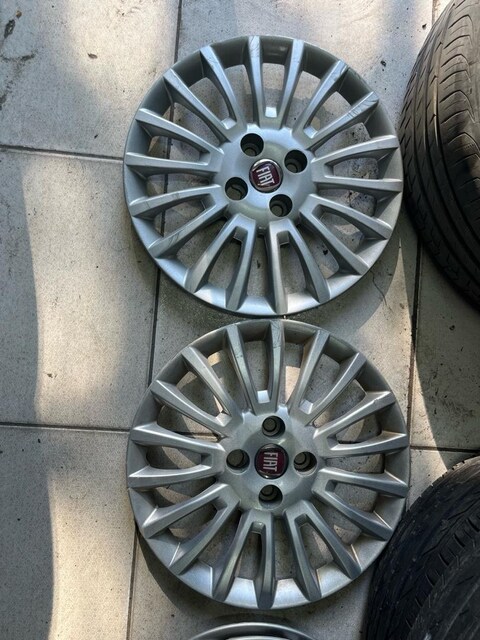 Fiat linea orijinal kapak 2 adet 15 inc