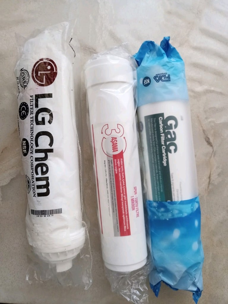 3 adet su arıtma cihazı filtresi - 2
