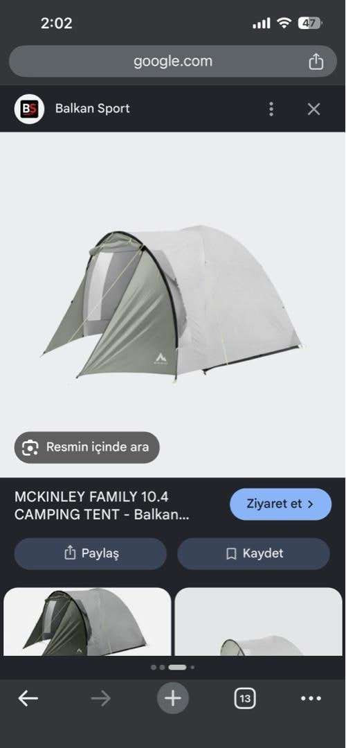 Kamp Çadırı - 4