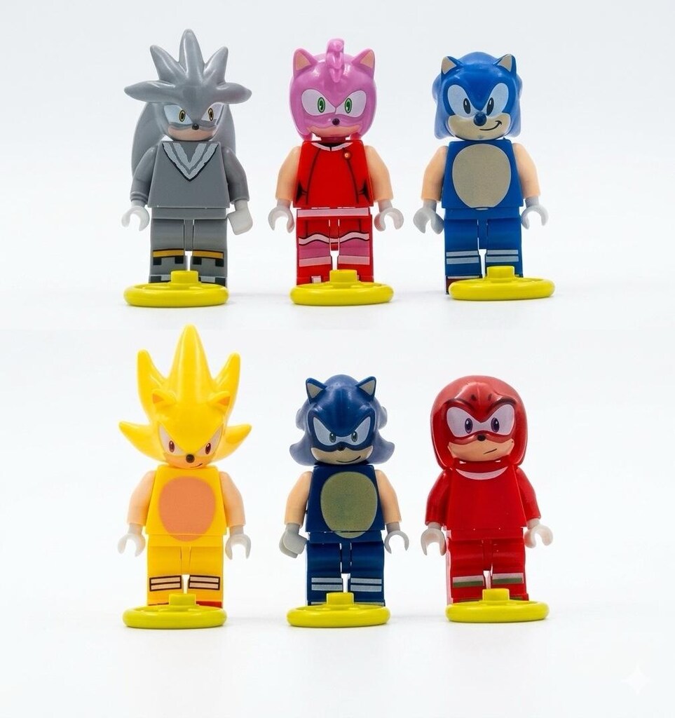 Lego kirpi sonic ve arkadaşları minifigürleri - 11