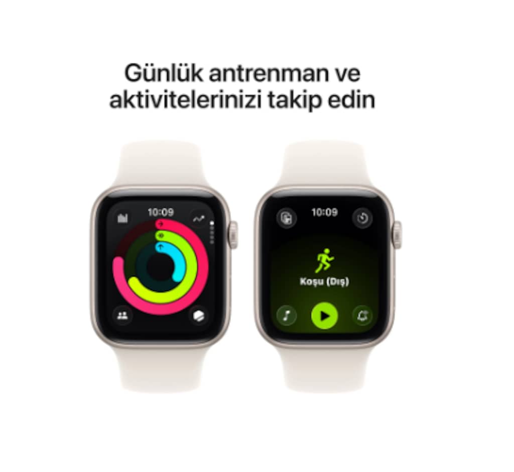Apple Watch SE 3 GPS 40mm Alüminyum Kasa ve Spor Kordon Akıllı Saat - 5