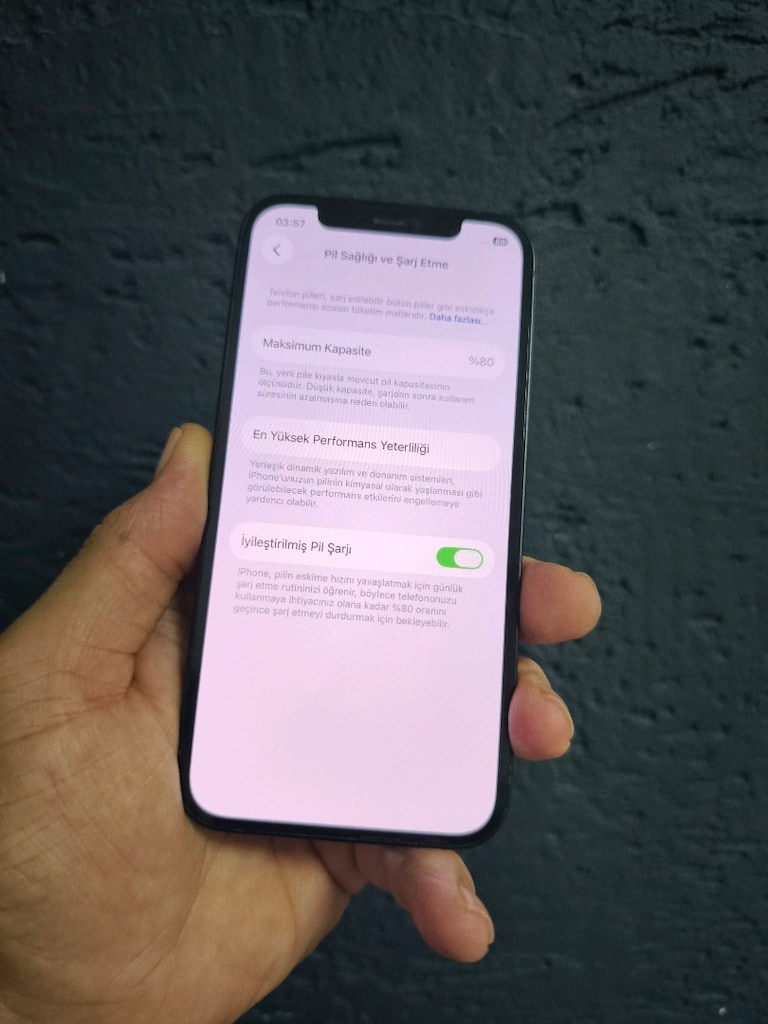 YURTİÇİ İPHONE 12 128 GB TERTEMİZ - 3