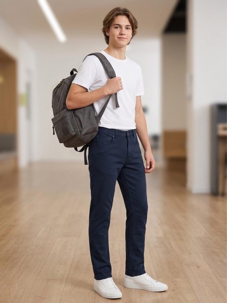 LCW LACİVERT OKUL PANTOLON - 2