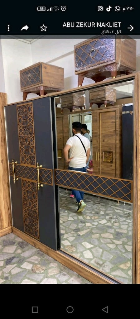 EKONOMİK YATAK ODASI DOLAP GARDROP ELBİSE DOLAPLARI HIZLI TESLİMAT - 5