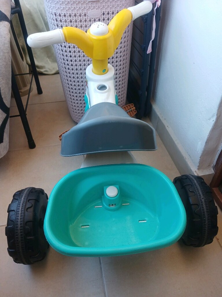 Dolu ilk üç tekerlekli bisikletim çocuk bisikleti - 5
