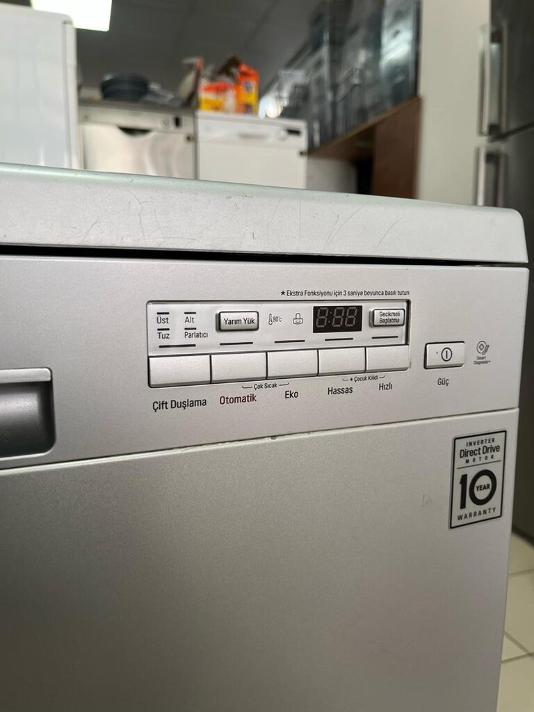 LG 5 programlı ultra sessiz tertemiz bulaşık makinesi - 9